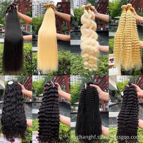 Wholesale Russian Blonde 613 Virgin Hair Bundle,613 Raw Virgin Cuticle Aligned Hair Vendor,100% 613 Blonde Human Hair Extension